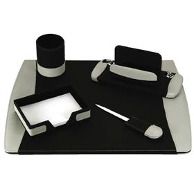 22-DSE5 5 pcs synthetic leather desk set